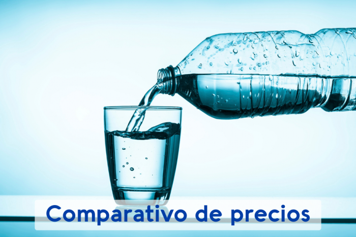 Comparativo de precios agua embotellada