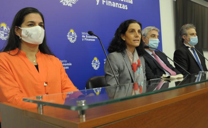 Conferencia sobre resultado de emisión Bensión, Arbeleche, Irastorza, Kamil