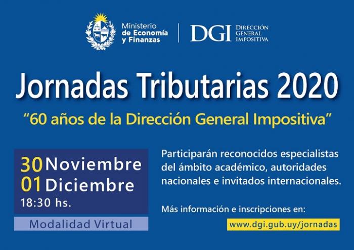 Jornadas Tributarias 2020 Invitación a la Jornada