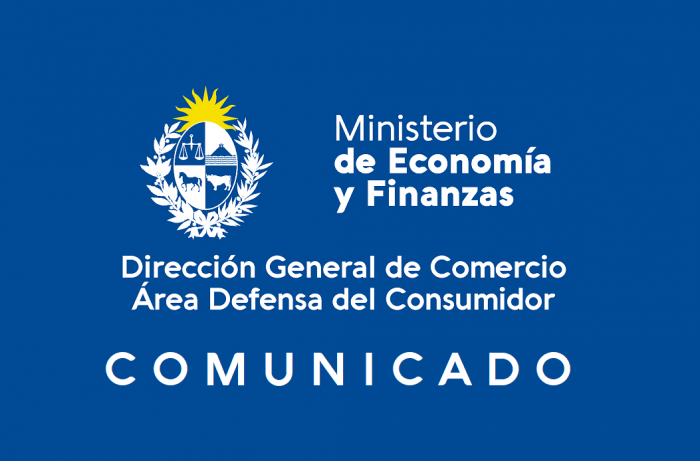 Logo comunicado Defensa del Consumidor
