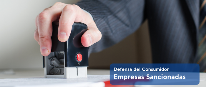 imagen de empresas sancionadas