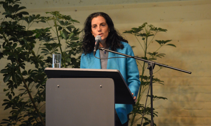 Ministra de Economía Azucena Arbeleche Conferencia en Inale