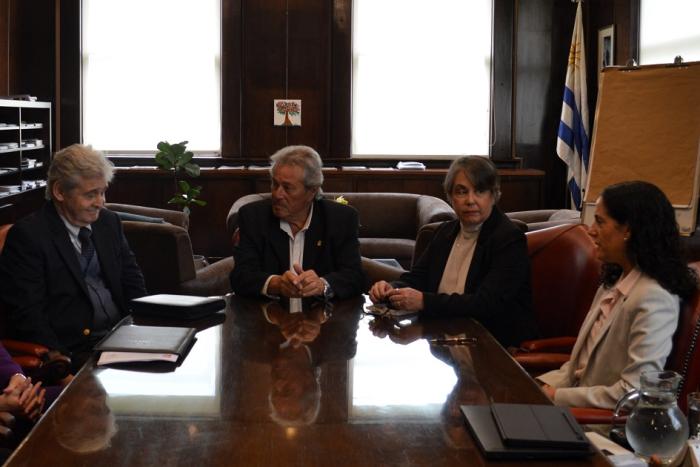 Luis Puig, Enrique Antía, Luciana Botafogo y Azucena Arbeleche