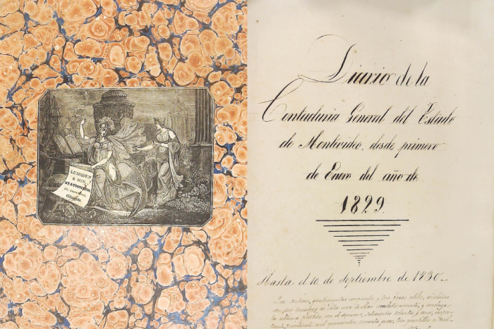 MEF digitalizó el primer libro contable del Uruguay independiente