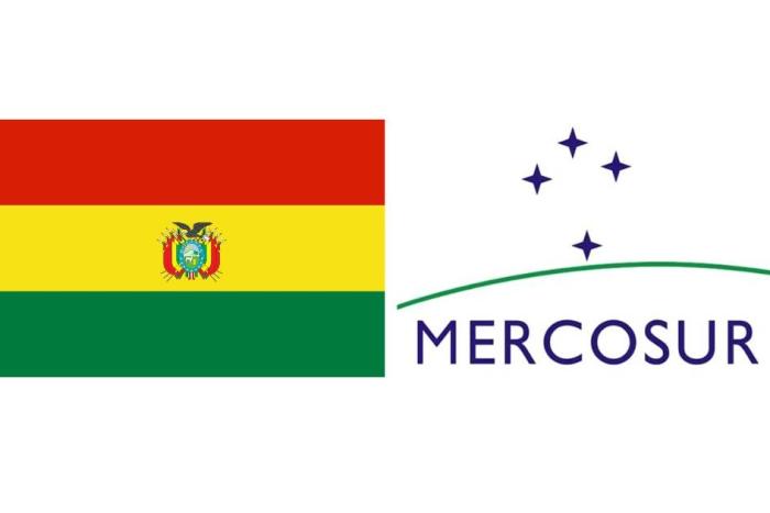 MERCOSUR - Bolivia Bandera de Bolivia y logo del MERCOSUR