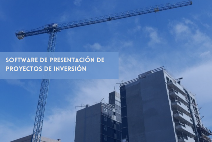 Software presentación Proyectos de Inversión Software presentación Proyectos de Inversión