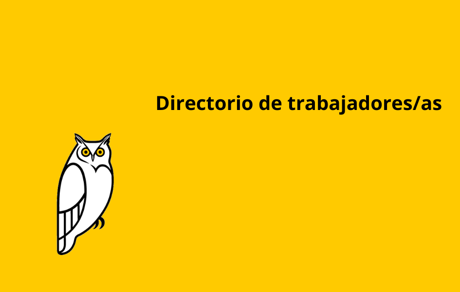 Directorio de trabajadores/as 