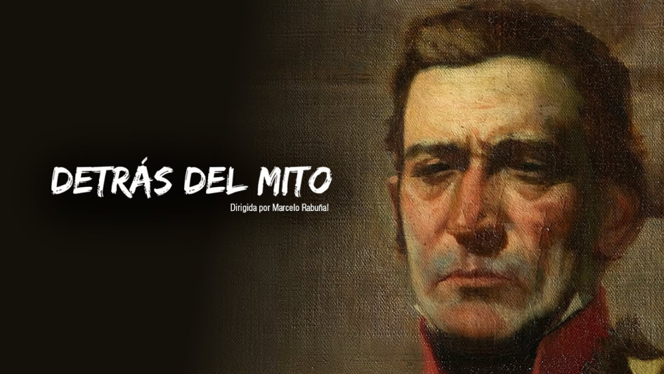 Afiche del documental «Detrás del mito»