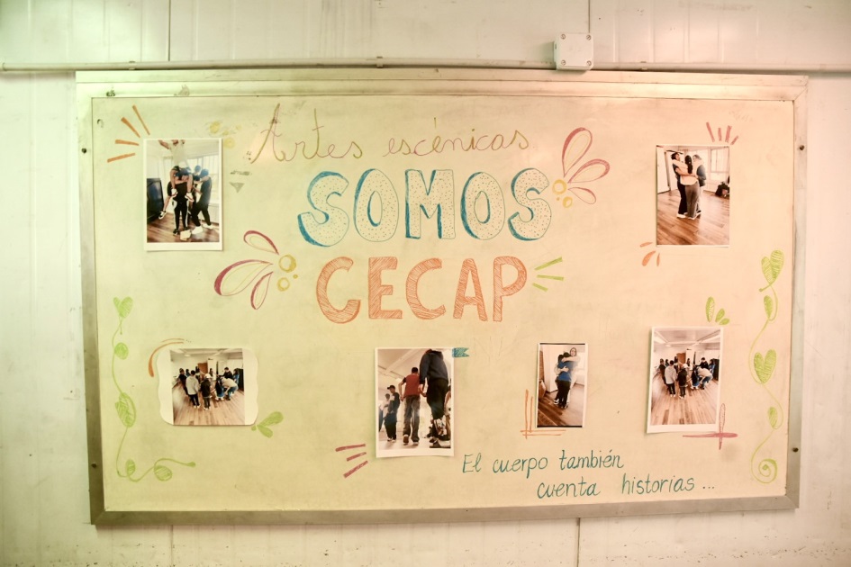 Cartelera realizada por alumnos