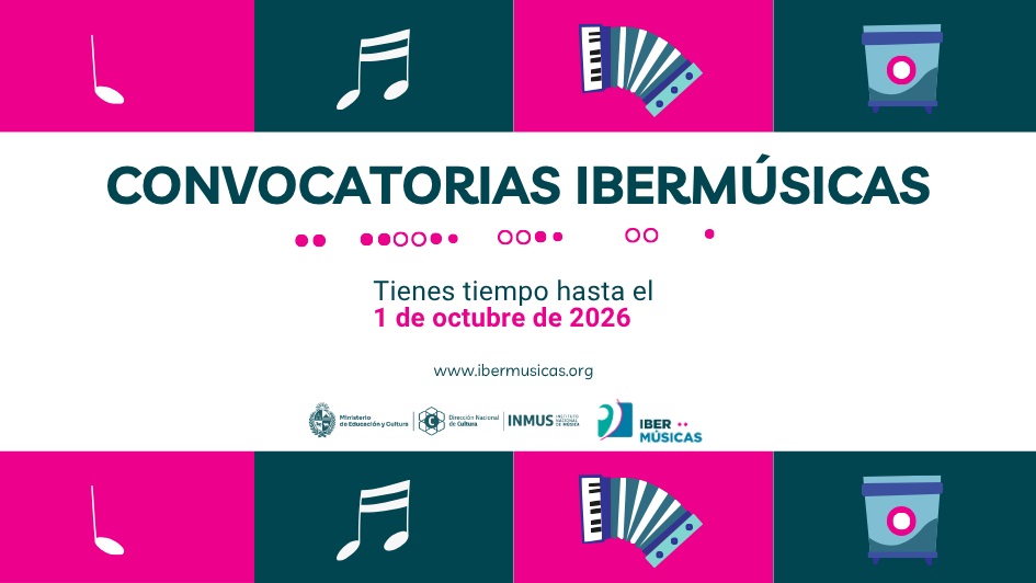 Placa de convocatoria del Instituto Nacional de Música