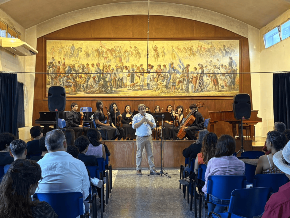 Plano general de la sala