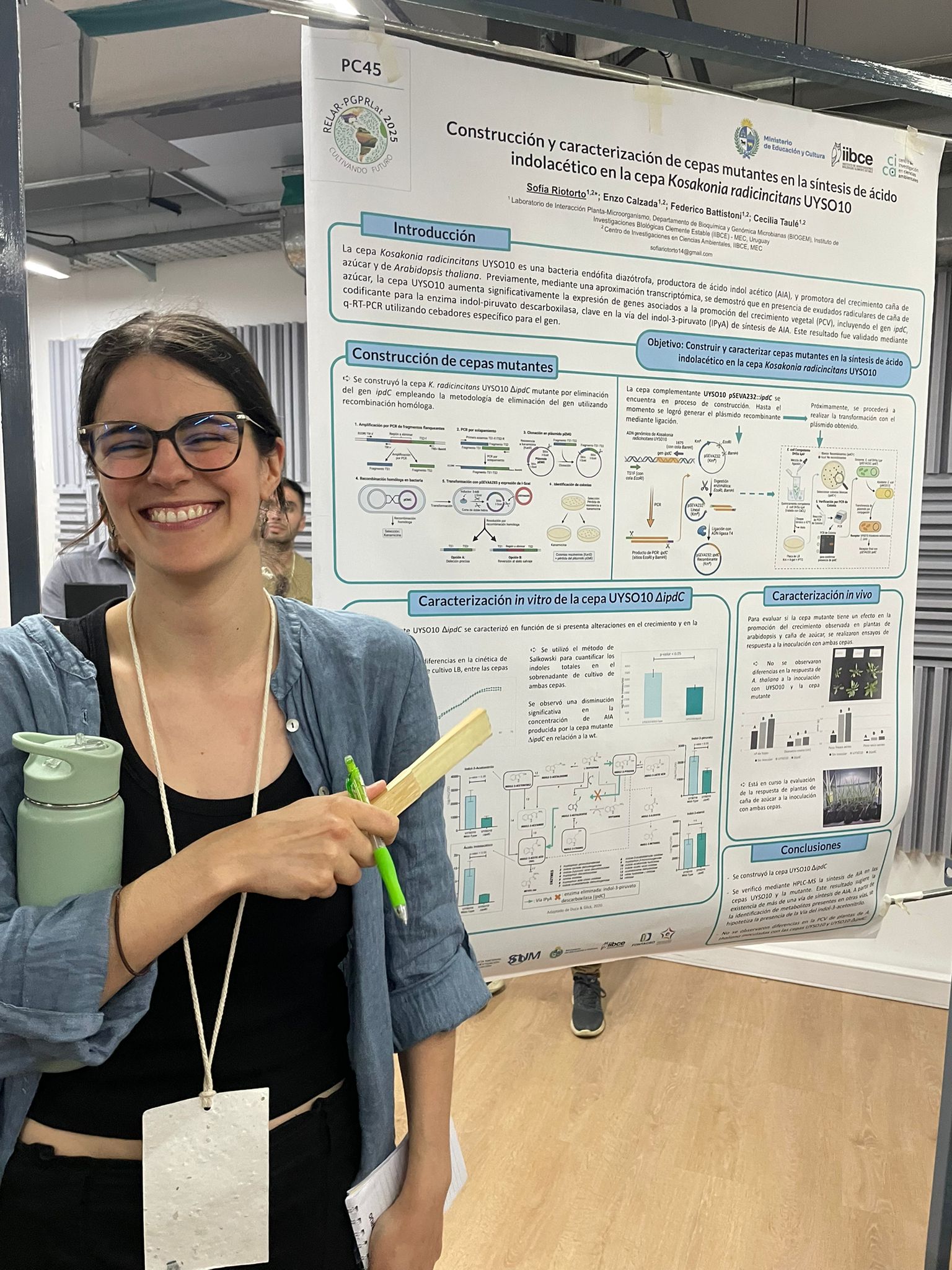 Investigadores del IIBCE participaron en el congreso RELAR-PGPR 2025 y ...