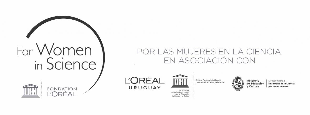 Premio L’Oréal-UNESCO Por las Mujeres en la Ciencia 2020, edición “Jóvenes Talentos” Logos Premio L'Oréal UNESCO Dirección de Ciencia MEC