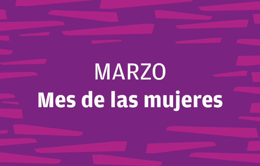 Placa marzo mujeres