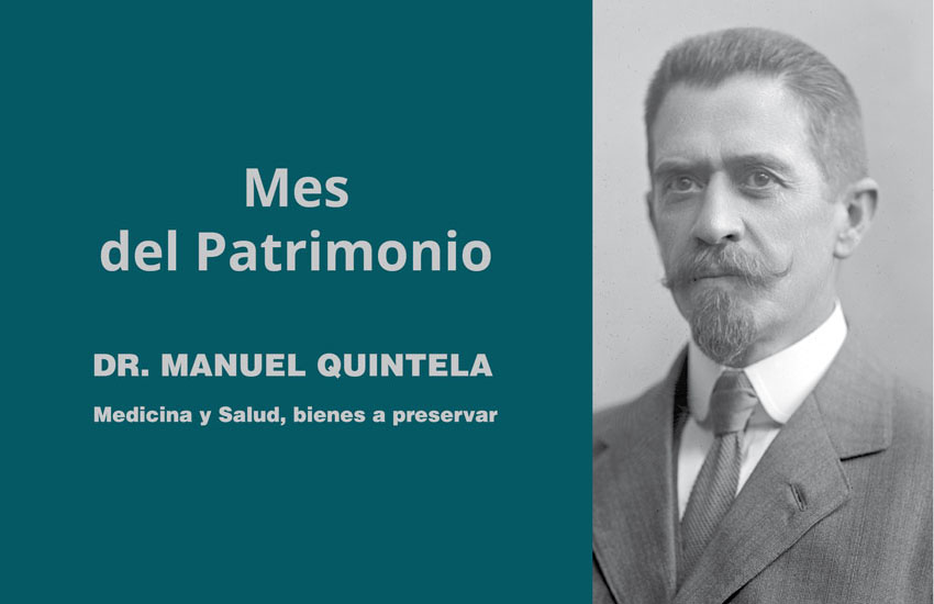 Mes del Patrimonio 2020 Mes del Patrimonio 2020, afiche con rostro del Dr. Manuel Quintella.