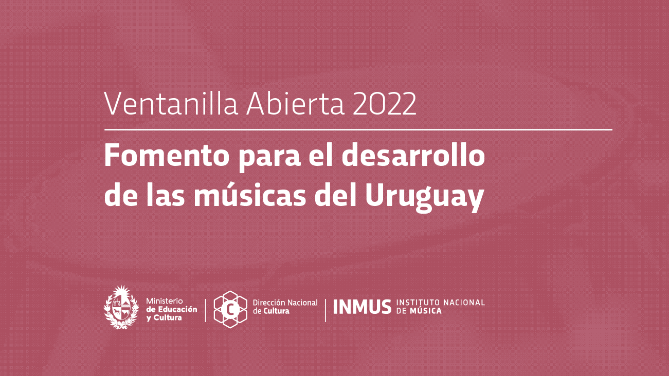 Ventanilla abierta: Fomentos para proyectos de música 