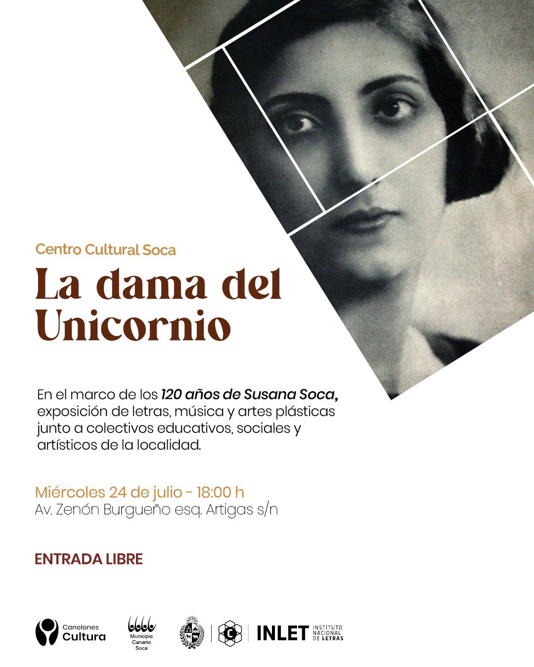 «La dama del unicornio». Aniversario de Susana Soca