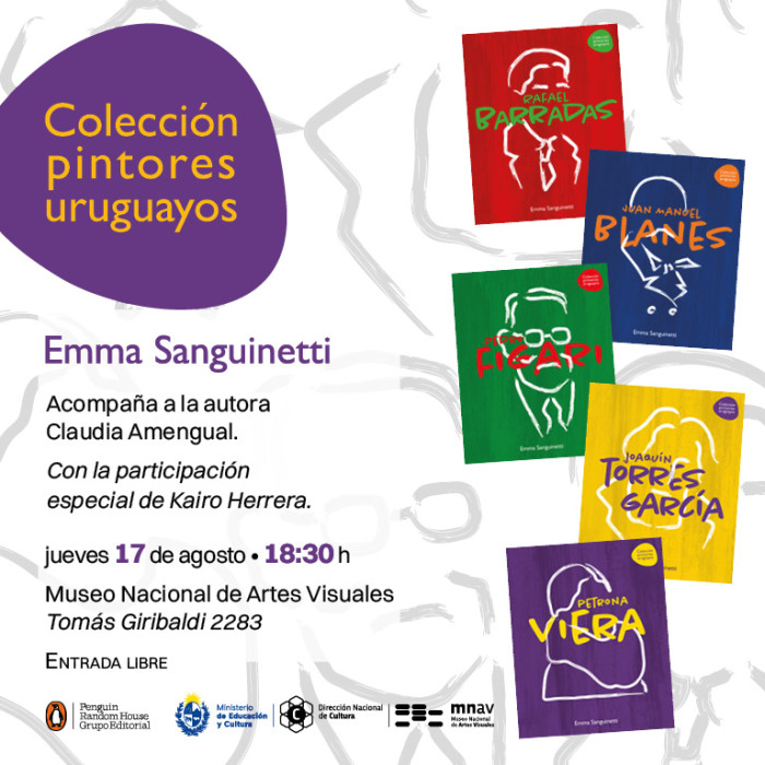 Presentación de la Colección Pintores uruguayos para niños de Emma Sanguinetti.