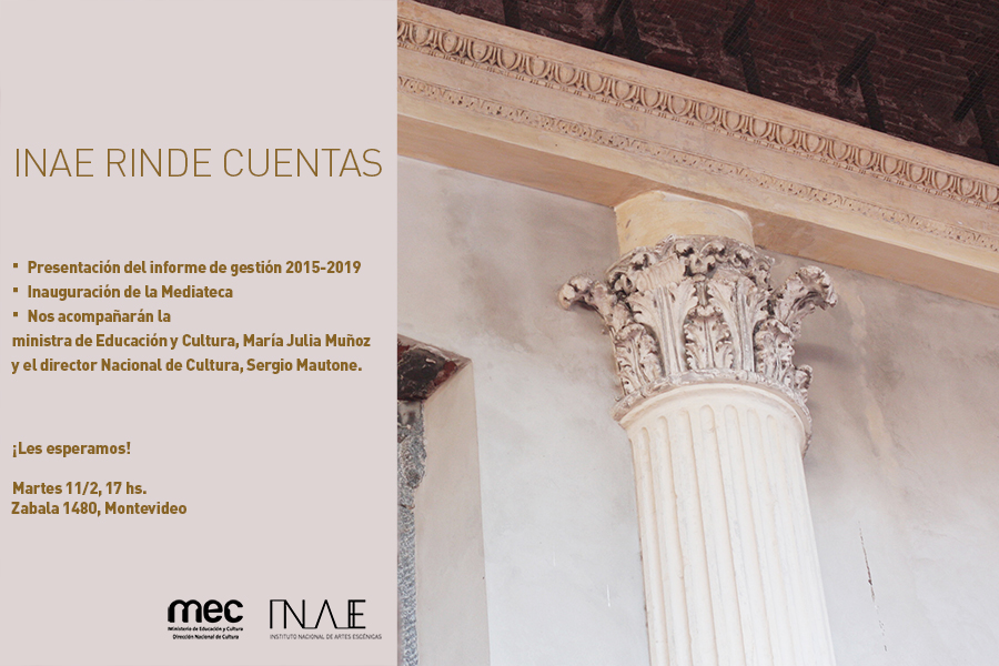 Invitación INAE rinde cuentas