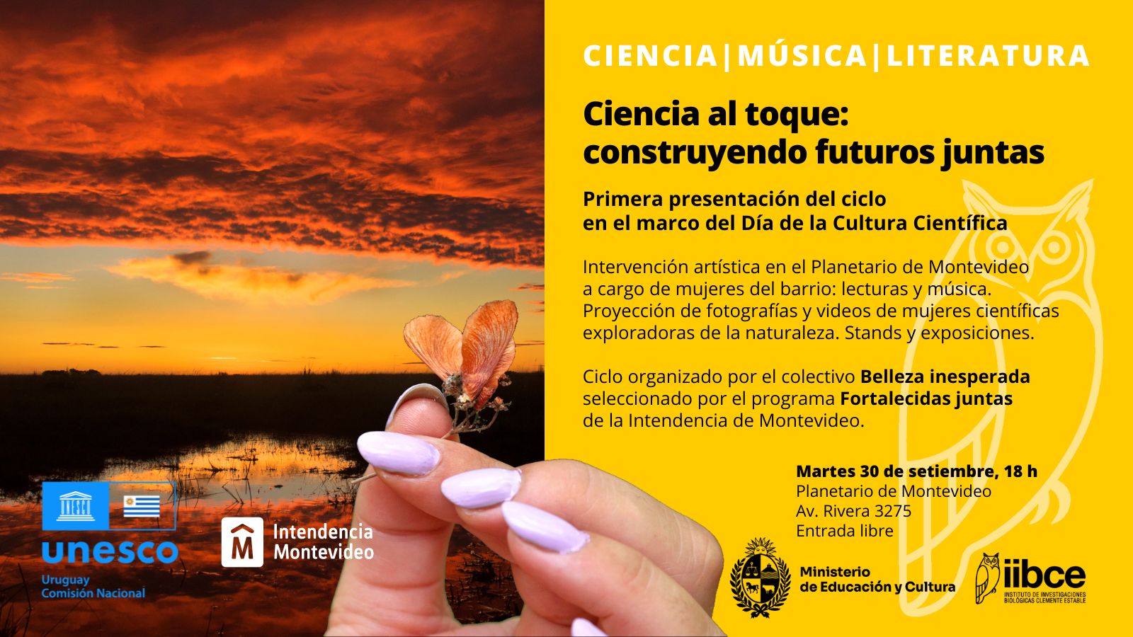 Ciencia al toque: construyendo futuros juntas