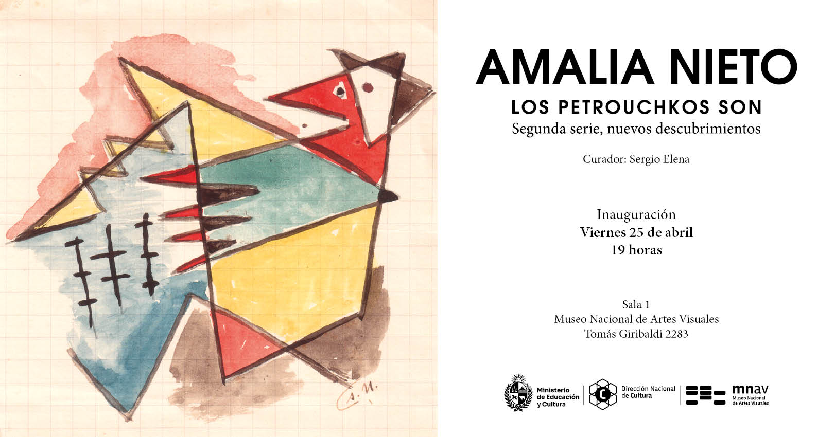 Inauguración de la exposición «Amalia Nieto - Los Petrouchkos son»