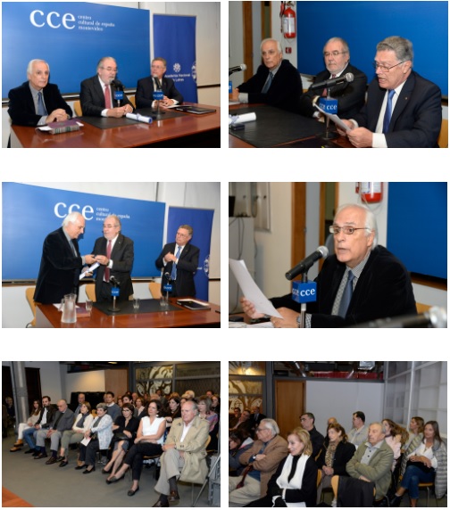 Ceremonia de incorporación de Hugo Burel como académico de número