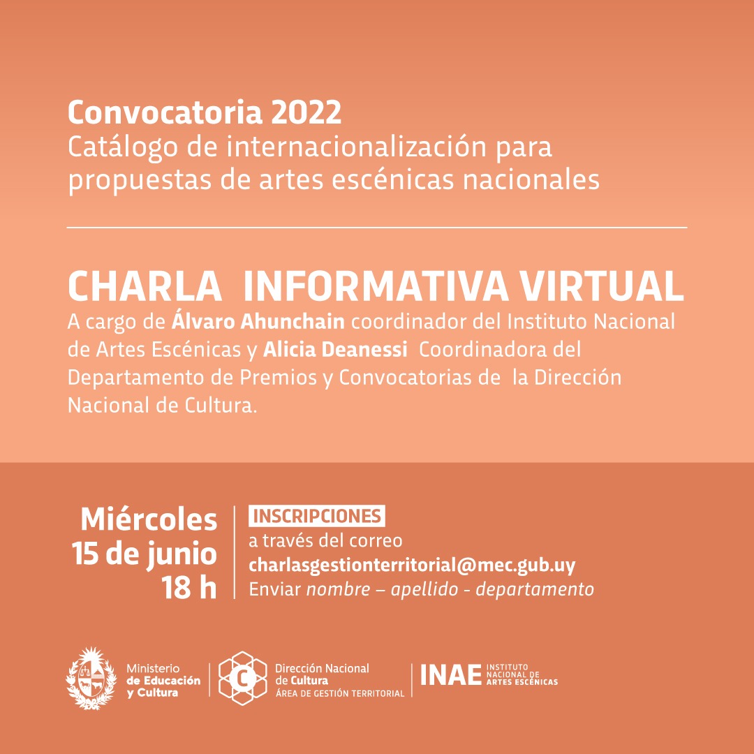 Charla informativa virtual 