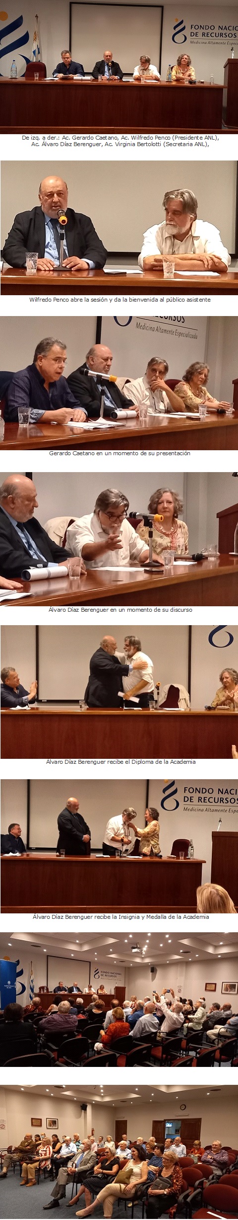 Fotos de la Incorporación de Álvaro Díaz Berenguer a la ANL