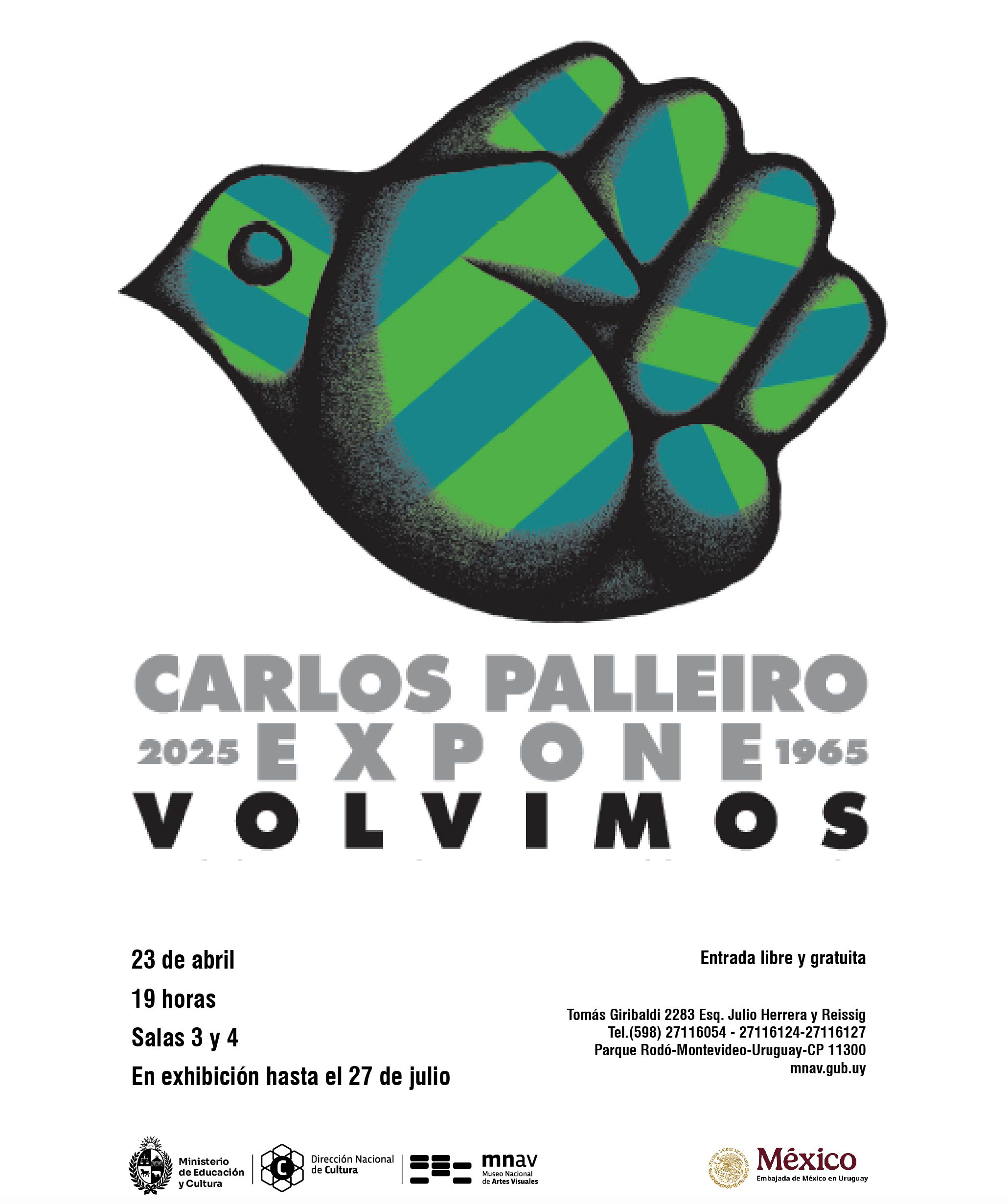 Inauguración de la exposición «Volvimos»