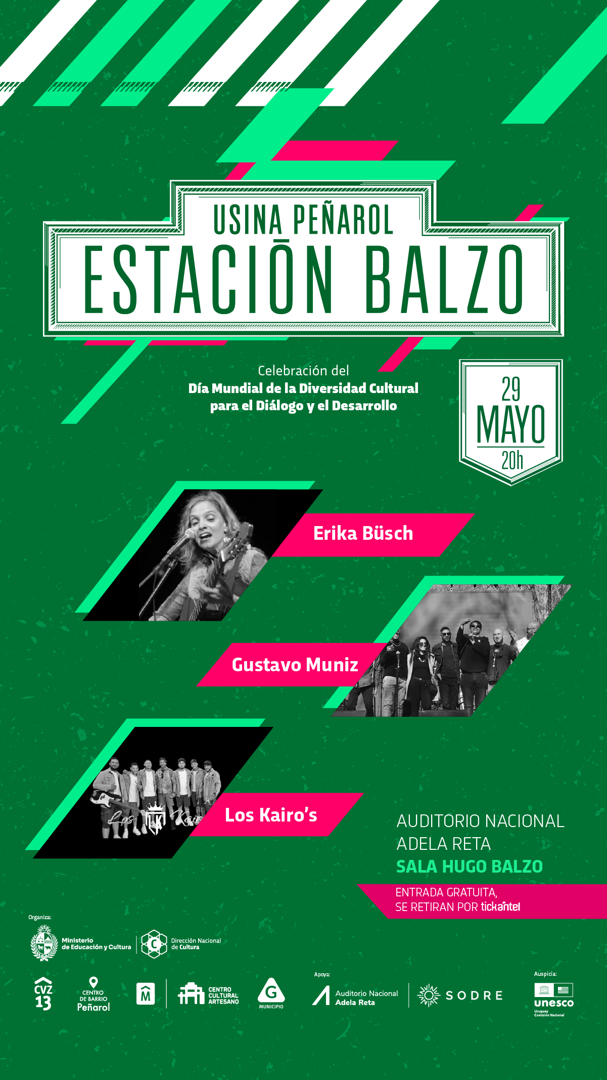 Ciclo de música con entrada libre