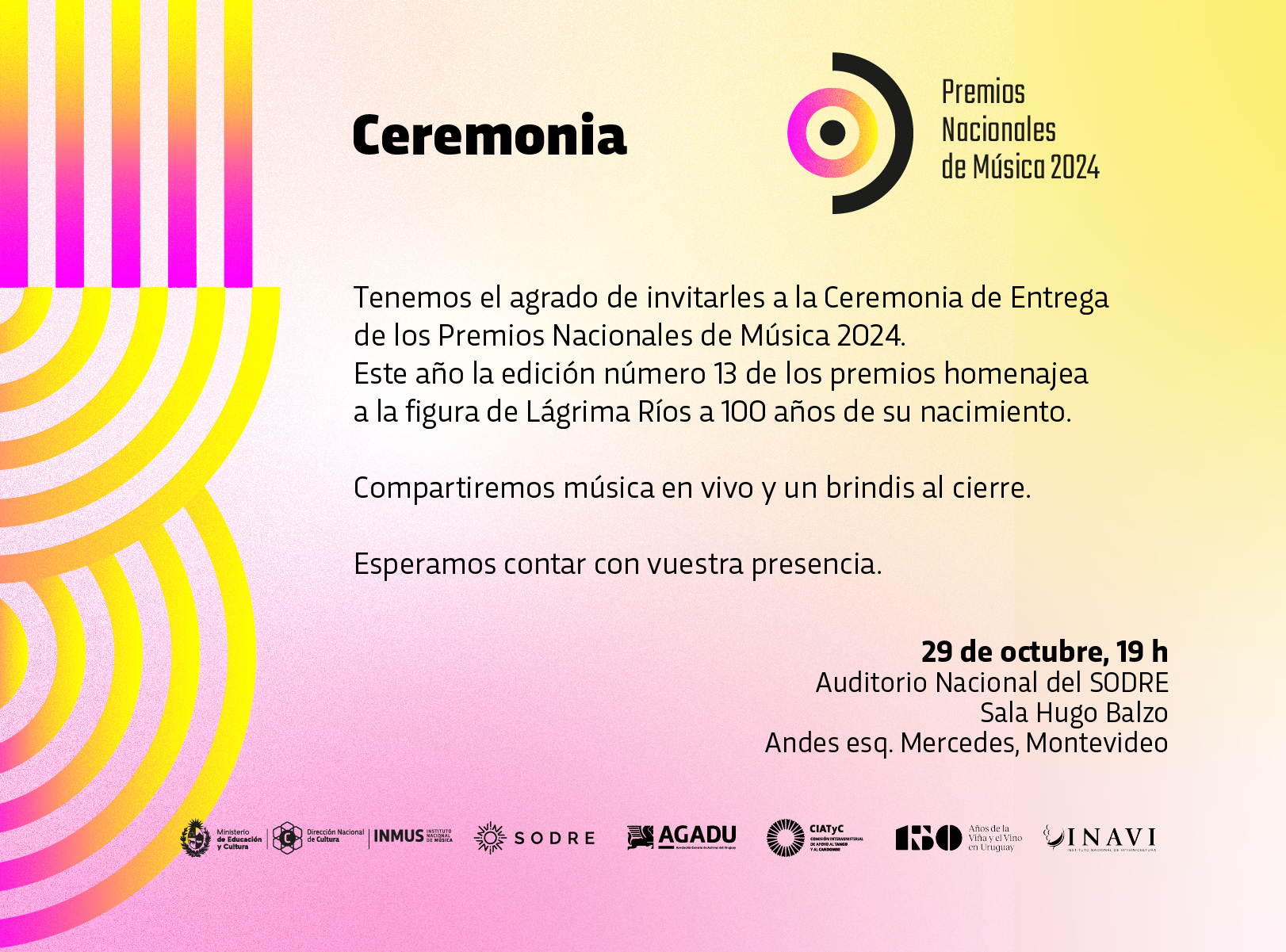 Invitación Ceremonia