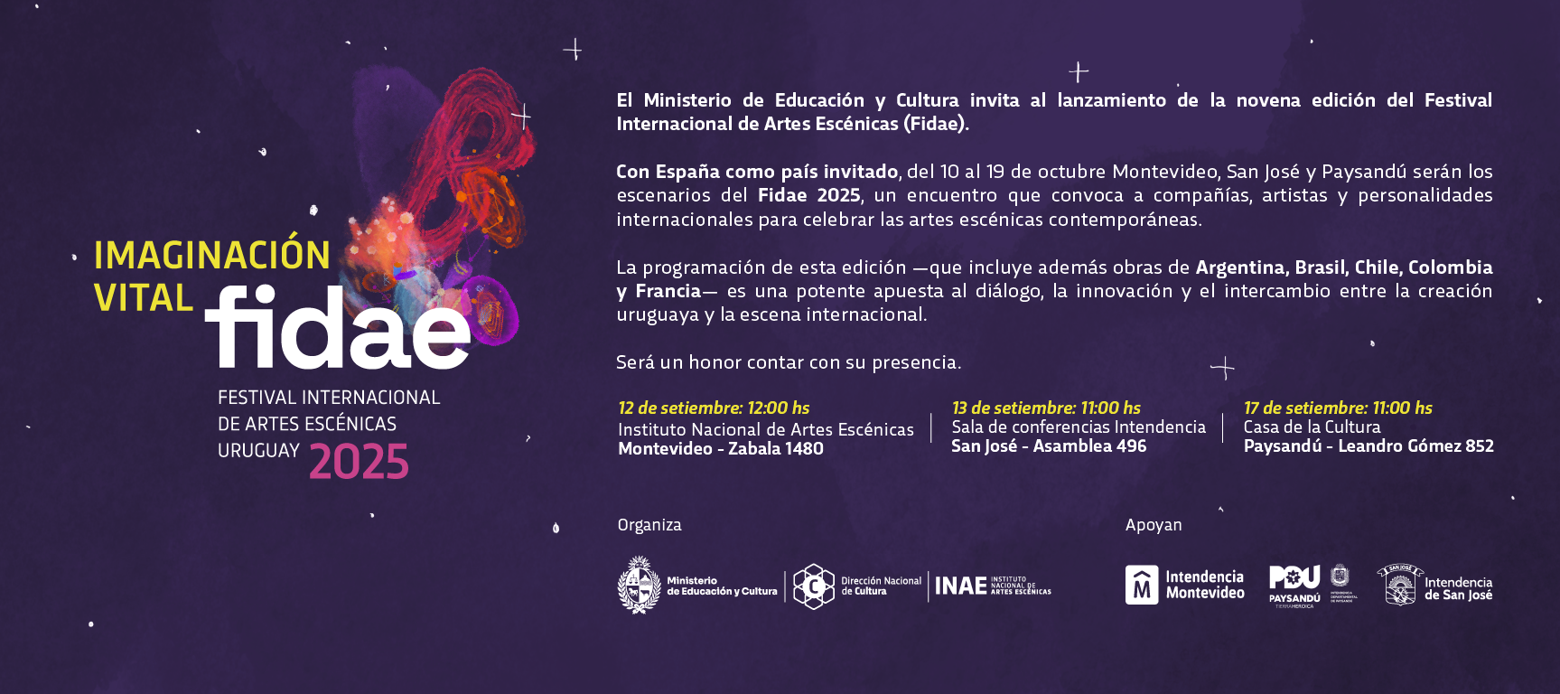 Lanzamiento Fidae 2025