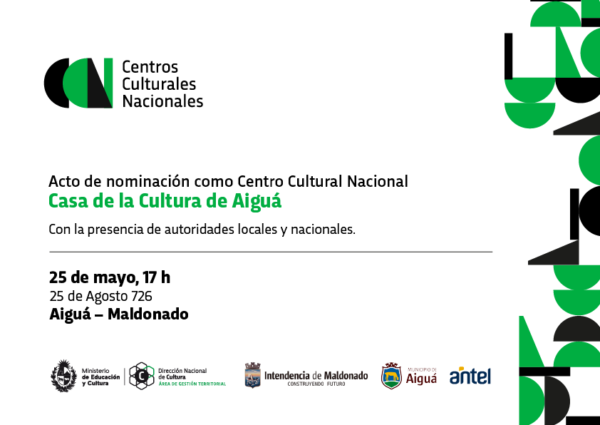 Nominación como Centro Cultural Nacional
