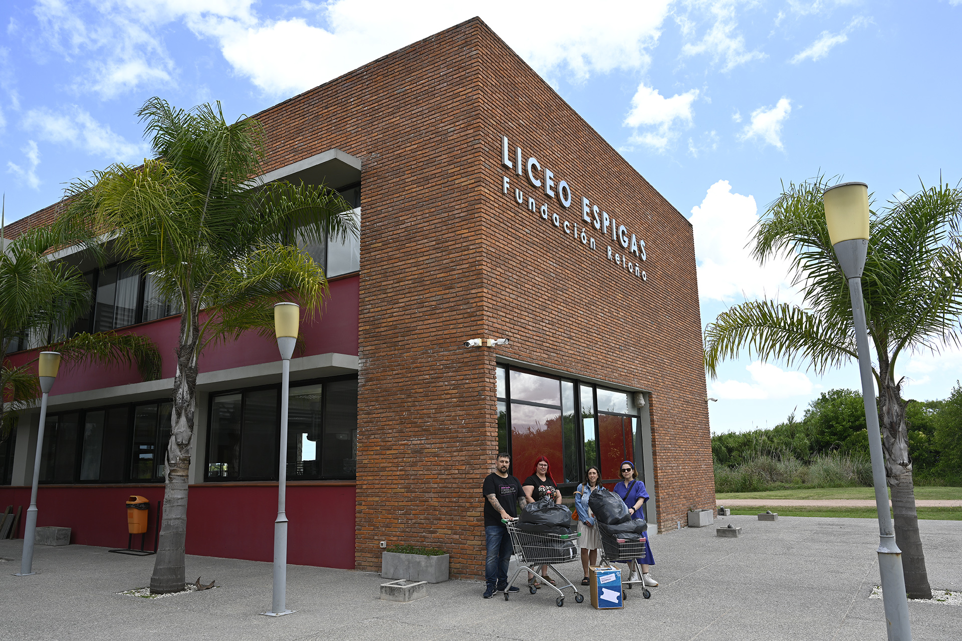 Fachada del Liceo Espigas
