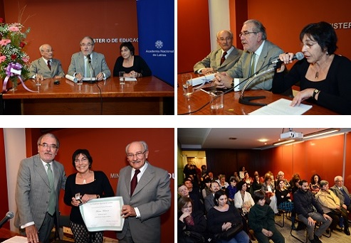 Ceremonia de incorporación de Marisa Malcuri