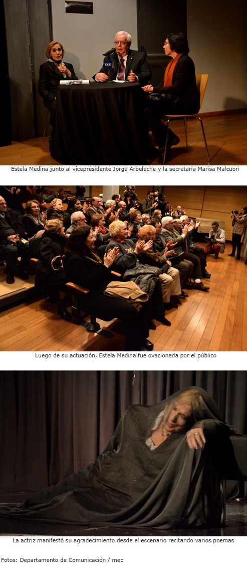 Estela Medina Académica de honor 