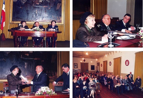 Ceremonia de incorporación de Angelita Parodi 