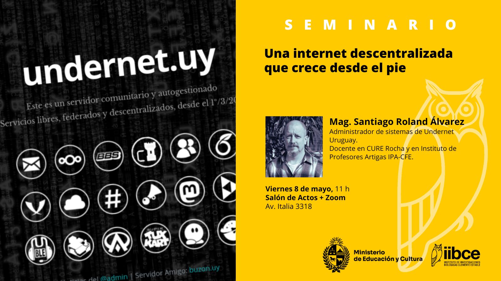Seminario IIBCE, Santiago Roland