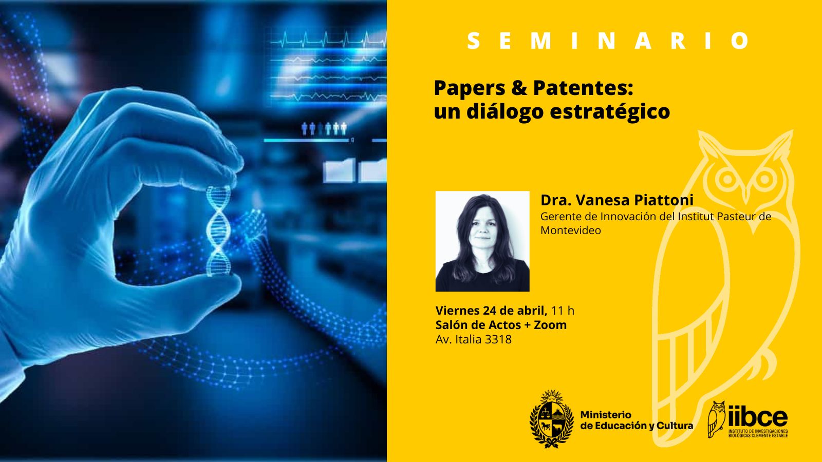 Seminario IIBCE Dra. Vanesa Piattoni