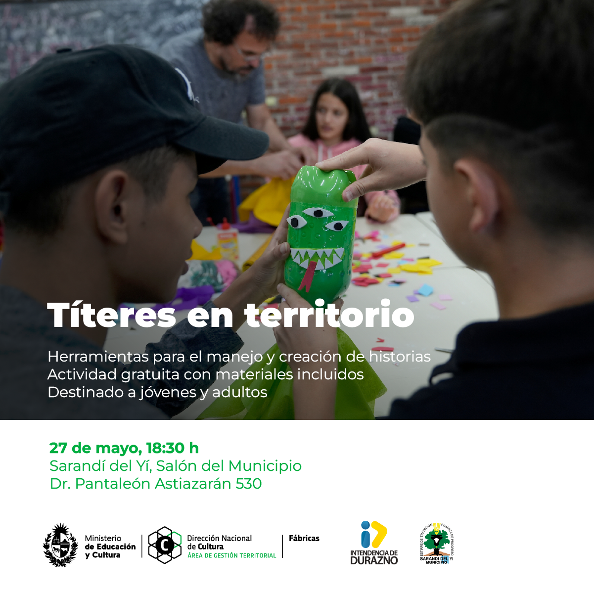 Taller gratuito 