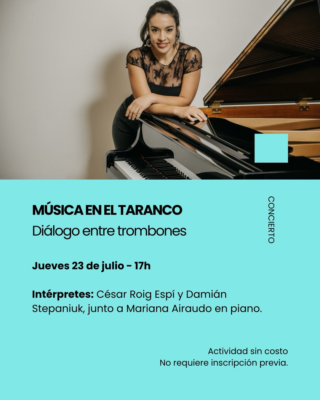 Música en el Taranco presenta «Diálogo entre trombones»