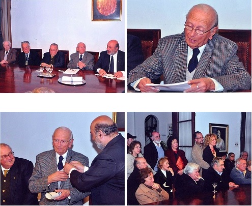 Ceremonia de incorporación de Daniel Vidart 