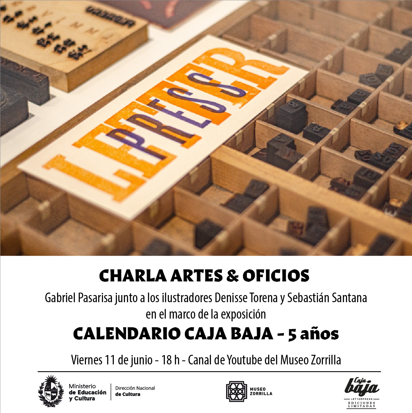 Charla artes y oficios