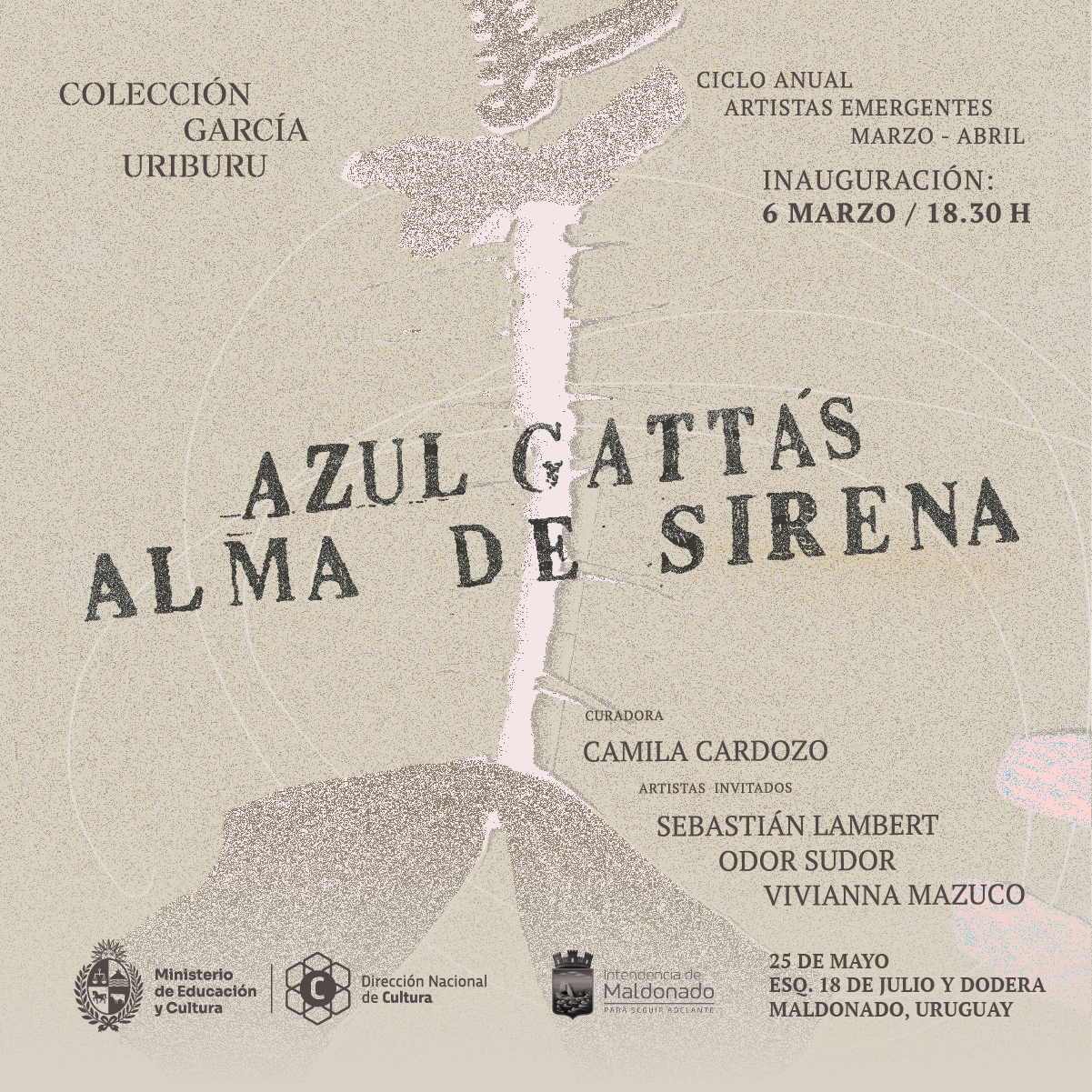 El Museo Colección García Uriburu inaugura «Alma de Sirena» de Azul Gattás