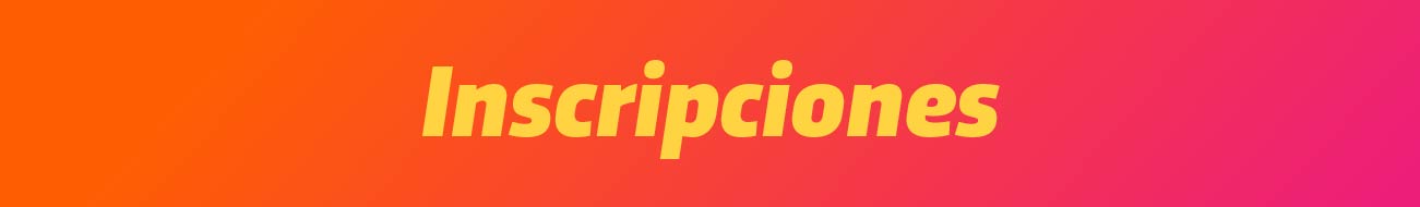 Inscripciones