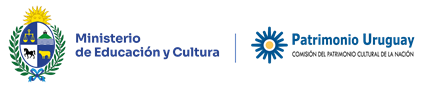 logotipos Ministerio de Educación y Cultura; Comisión del Patrimonio Cultural de la Nación - Uruguay