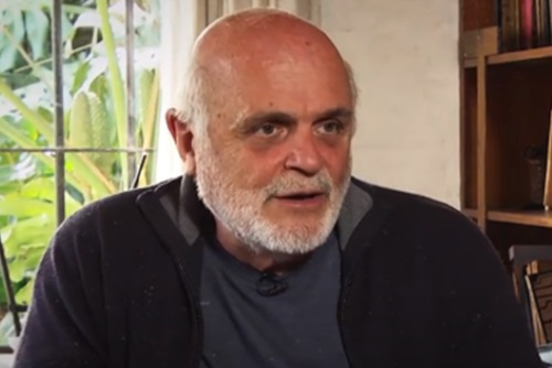Foto retrato del académico Juan Justino da Rosa