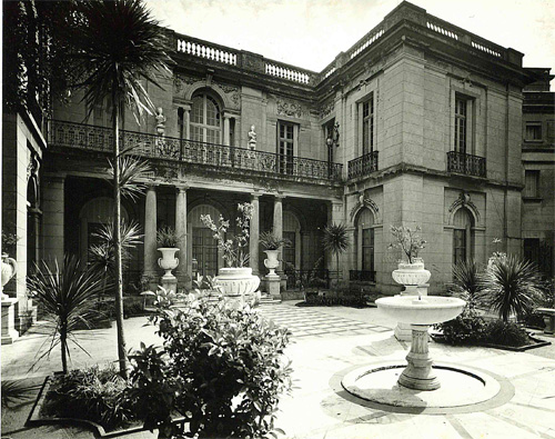 Foto de la fachada del Palacio Taranco