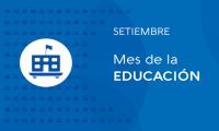 Mes de la educación Campaña