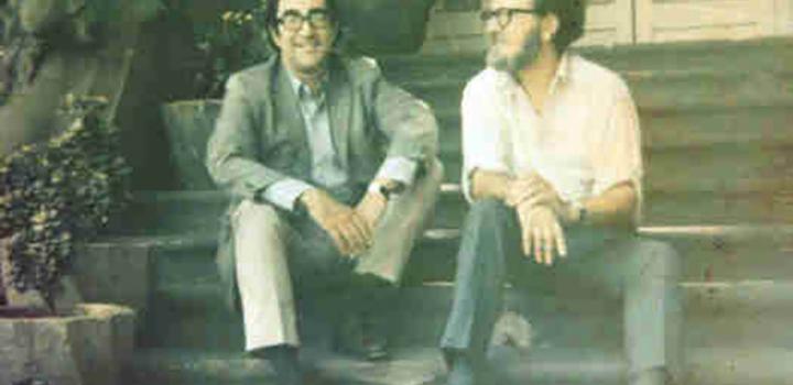 Emir Rodríguez Monegal y José Donoso.